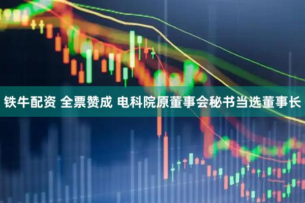 铁牛配资 全票赞成 电科院原董事会秘书当选董事长